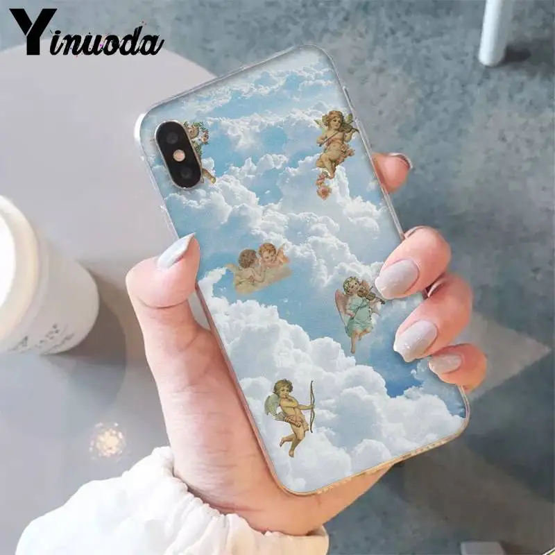 Yinuoda модный эстетический милый художественный популярный чехол для телефона для iPhone X XS MAX 6 6s 7 7plus 8 8Plus 5 XR 10 11 11pro 11promax