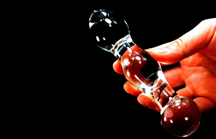 Маленькая стеклянная Анальная пробка анальный фаллоимитатор расширитель