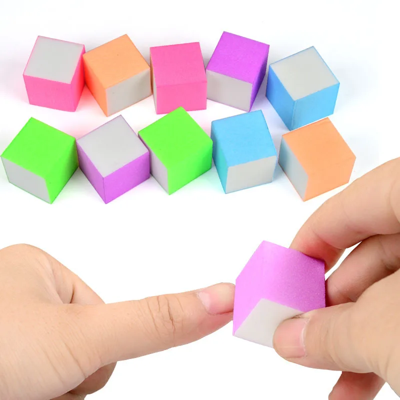 Полировочная пилка для ногтей 10 шт./лот губка самостоятельного изготовления