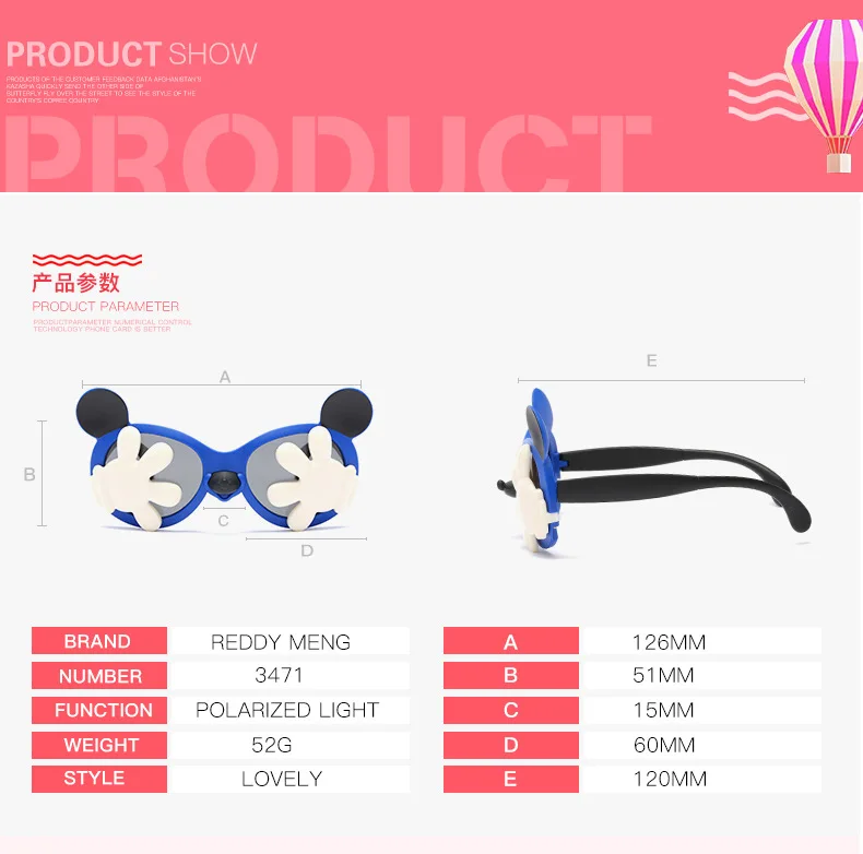 Ttvxo бренд детей мультфильм флип солнцезащитные очки для мальчиков