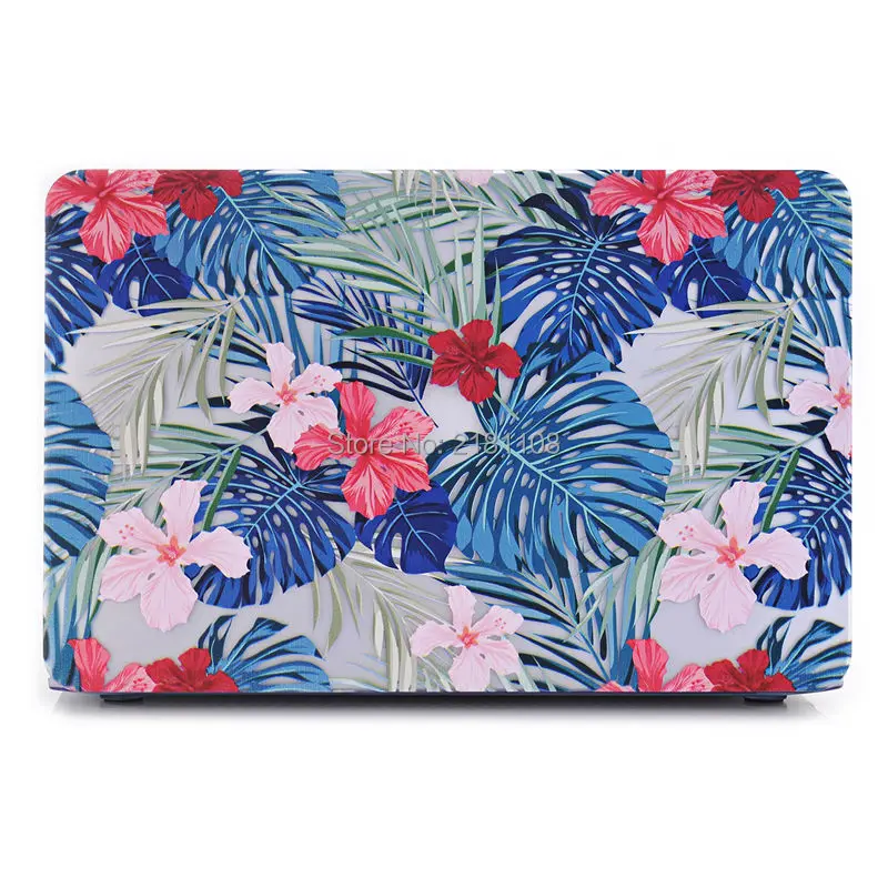 Матовый Жесткий чехол с цветочным принтом для MacBook Air 11 13 15 A1932 A1706/A1707 12 дюймов |