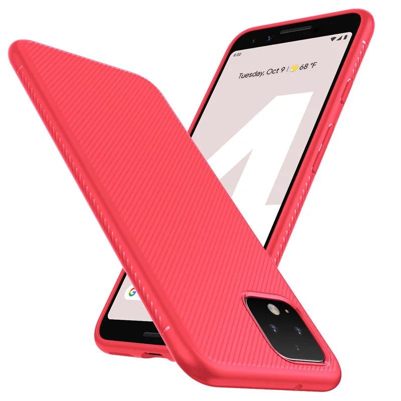 GKK саржевого переплетения твил чехол для Google Pixel 4 XL 3a XL матовый, мягкий, из ТПУ силиконовый чехол