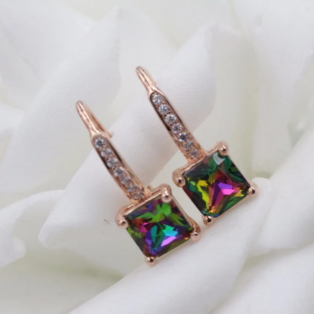 Женские серебряные серьги-кольца с инкрустацией из циркония женские серьги 7