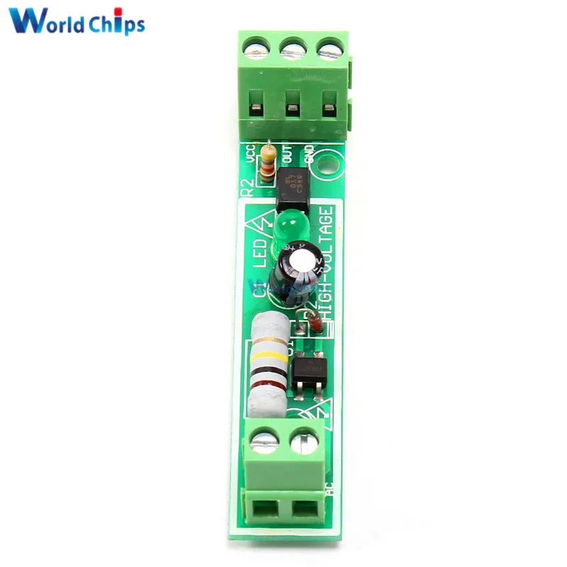 1-Bit AC 220V оптрон модуль Напряжение обнаружения доска адаптивные для PLC isolamento fotoaccoppiatore модуль последним