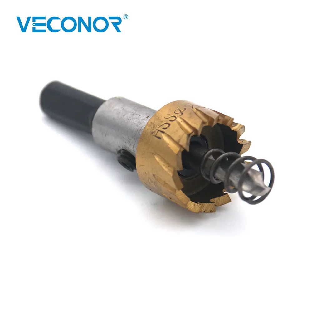 

Veconor HSS Drill Bit High Speed Steel Carbide Tip Hole Saw Tooth Cutter Metal Drilling Woodwork Cutting Carpentry Crowns