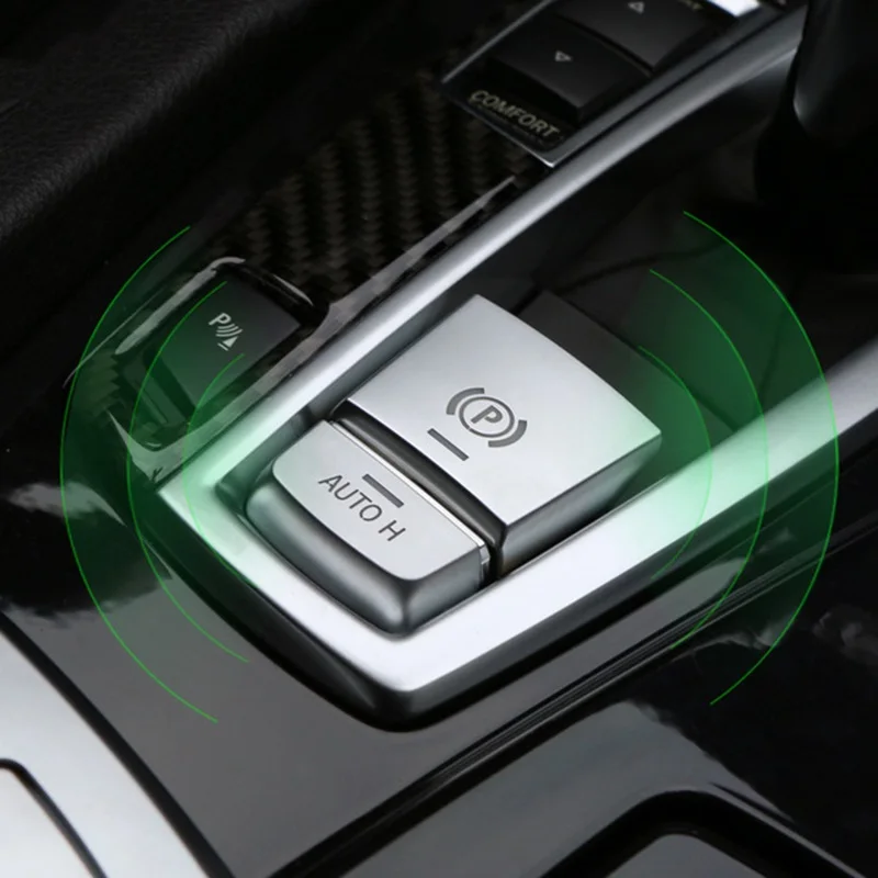 Переключатель стояночного тормоза P крышка кнопки ABS Chrome для BMW F10 F07 F01 X3 F25 X4 F26 F11 F06