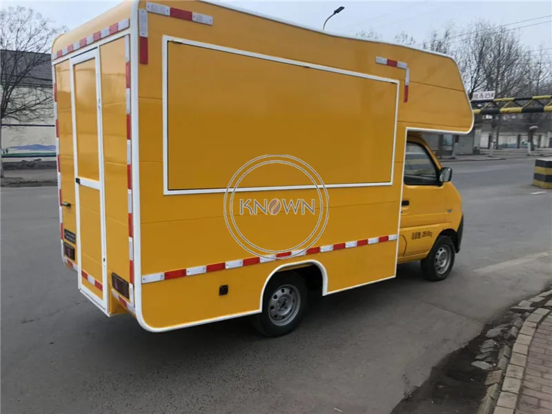 Электрическая и бензиновая уличная тележка для продажи фаст-фуда трейлер еды