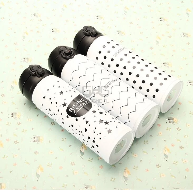 Дорожная бутылка для напитков 500 мл вакуумная Изолированная Термокружка