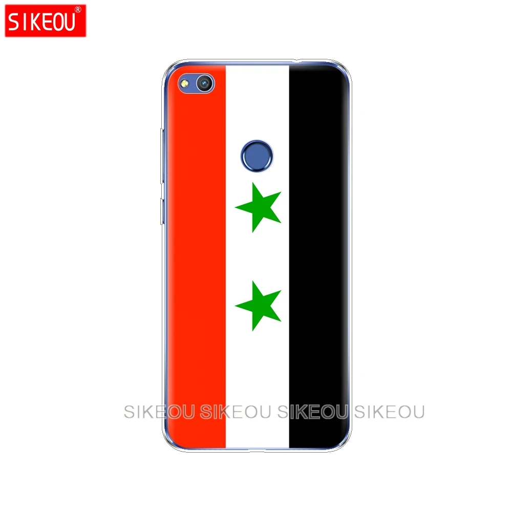Силиконовый чехол для телефона Huawei P20 P7 P8 P9 P10 Lite Plus Pro 2017 p smart 2018 с флагом