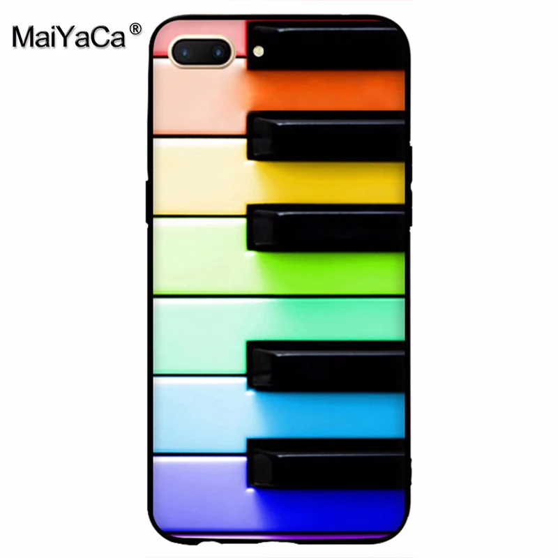 MaiYaCa милые аксессуары для телефона пианино гитары музыки чехол VIVO X20plus X9s oppo R11 R9 PLUS