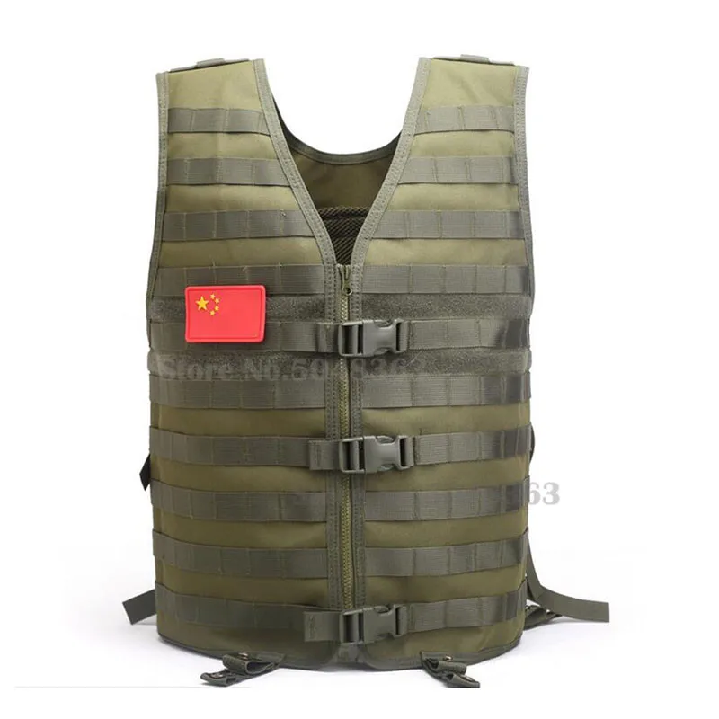 Тактический модульный жилет Molle с дышащей сеткой уличный Регулируемый Жилет для