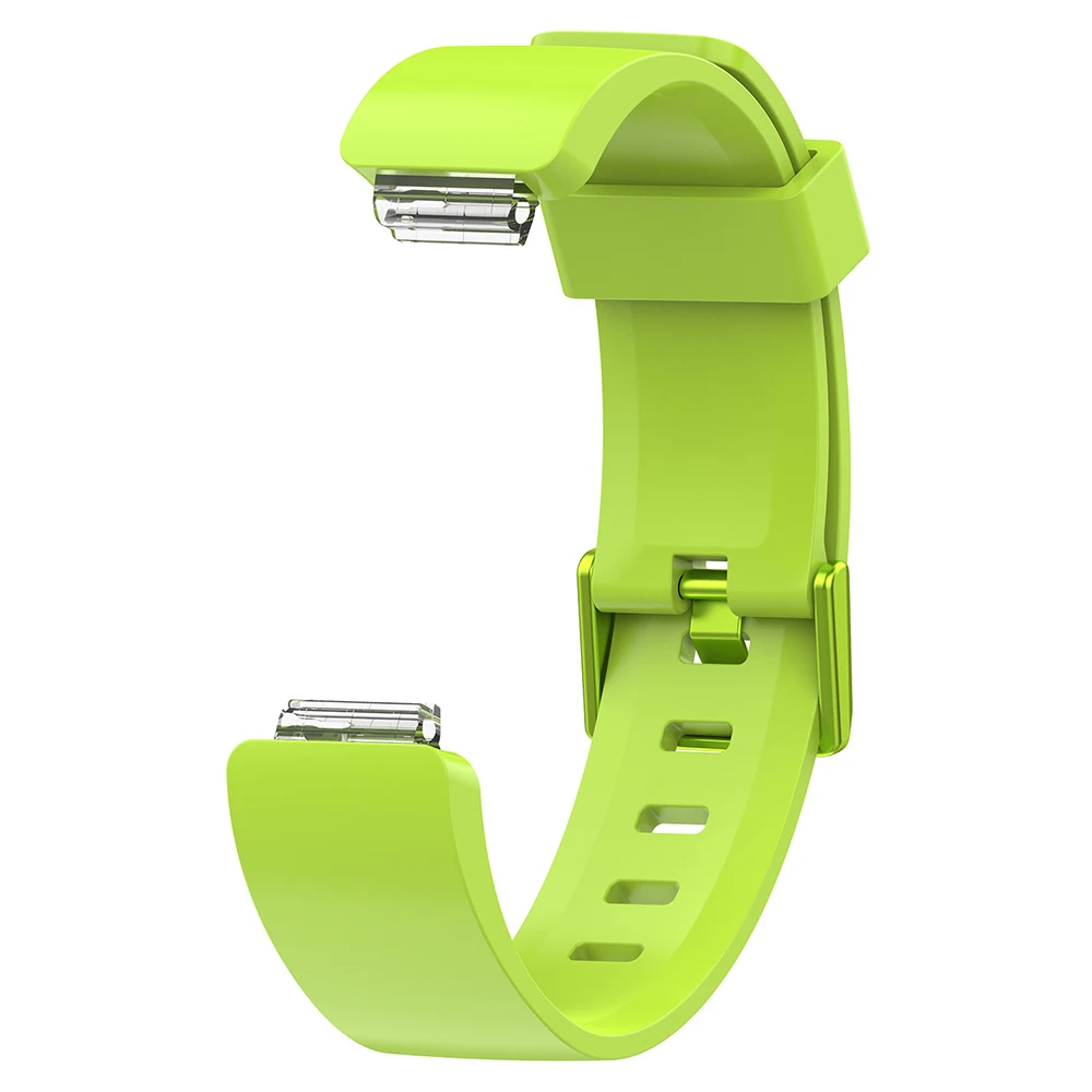 Mint Green Замена Смарт часы ремешок для Fit bit Inspire/Inspire HR мягкий силиконовый ремень S L размер для мужской женский браслет - Цвет: Mint Green