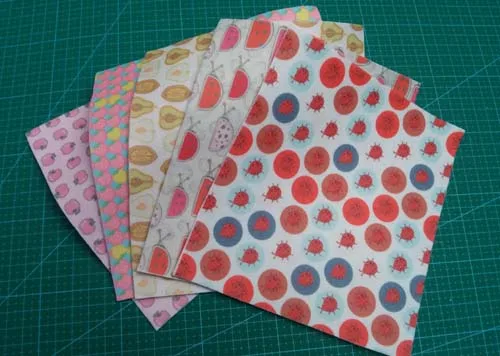 YY DIY So Pretty Божья коровка и фрукты напечатанные нетканые полиэфирные войлочные