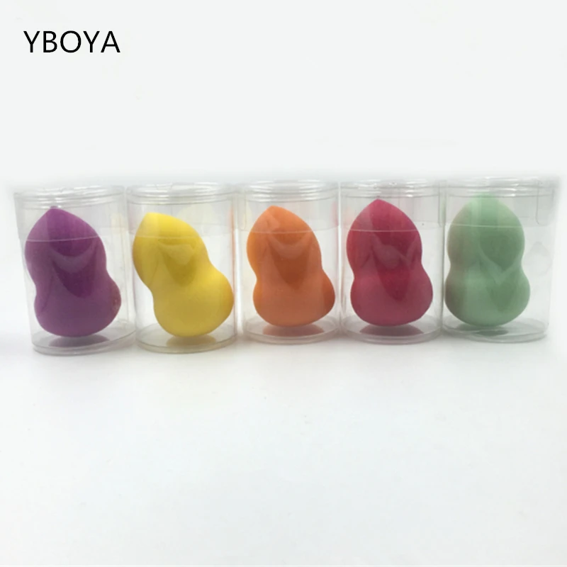 Губка для лица Konjac Sponge Тыква пуховкой макияж губка Фонд поставки-не-латексной основе спонж для макияжа профессиональный яйцо спонжикик для макияжа