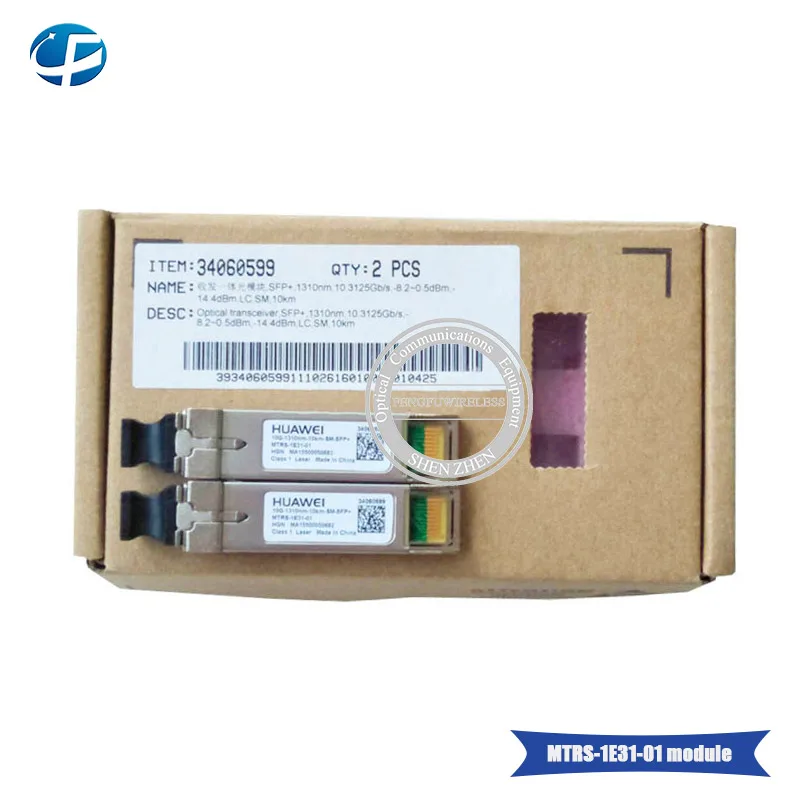 Оригинальный 10 шт./лот Хуа Вэй 10G 1310NM 1 4 KM волоконно оптический SFP LR 10GBASE BX