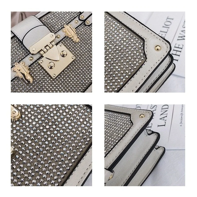 

2019 women bag luxury crossbody mujer for purse box handbag designer sac bolsas chain fashion leather Brand bags shoulder bolsos
