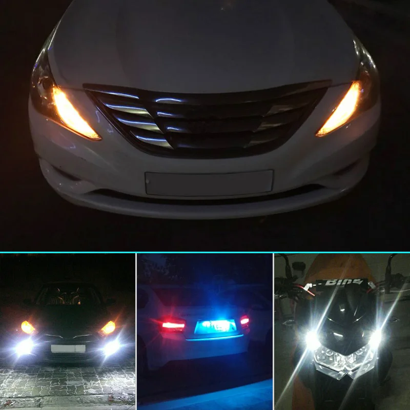Светодиодный фонарь NAO W5W 10x T10 лампа 5W5 для салона автомобиля ДХО 3030 SMD 194 168 чтения 12
