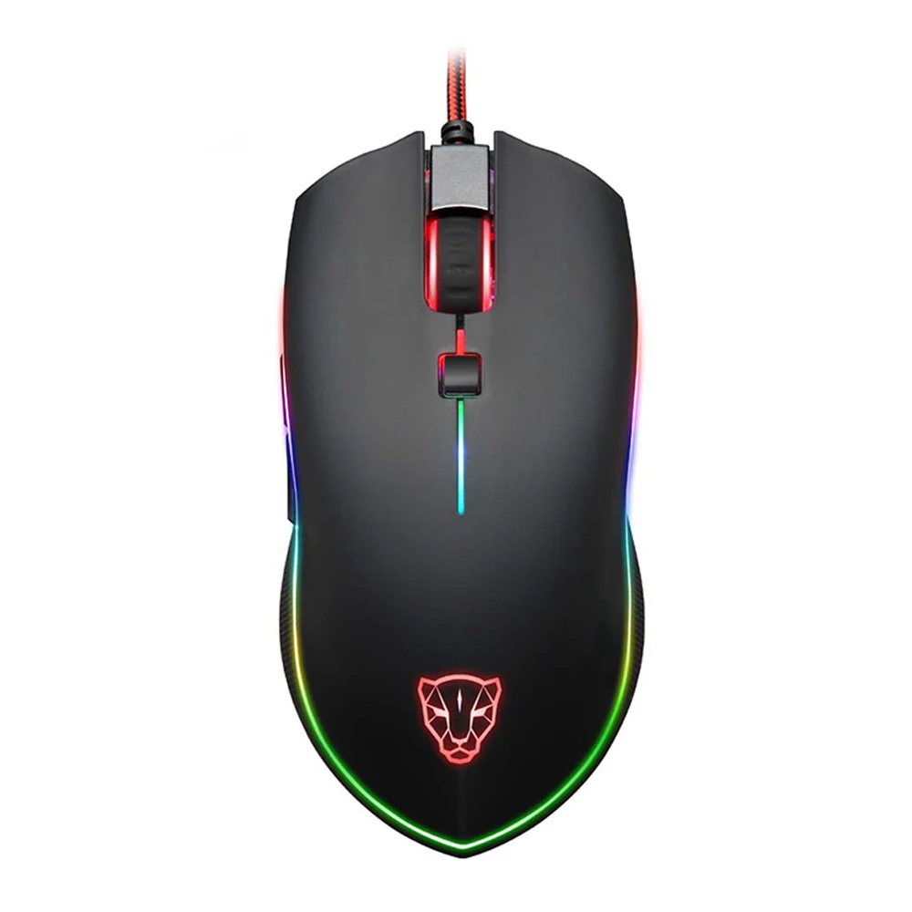 Mouse without Keypad Motospeed проводная мышь клавиатура комбинированная RGB подсветка одна рука K27 игровая механическая клавиатура с V40 набор игровых мышей для ПК ноутбука - Цвет: Mouse without Keypad