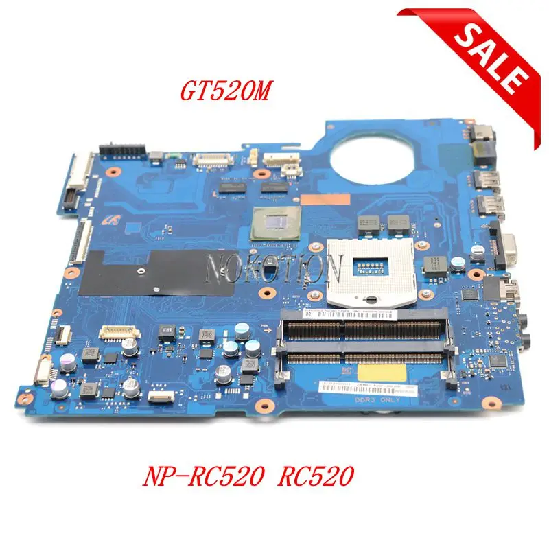 Материнская плата NOKOTION BA92 08079A для ноутбука samsung 08079B RC520 15 дюймов HM65 DDR3 GT520M 1 Гб