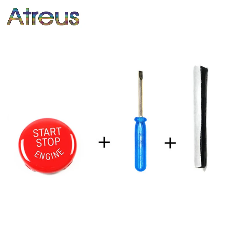 Atreus 1 комплект кнопки запуска и остановки двигателя автомобиля сменная Крышка