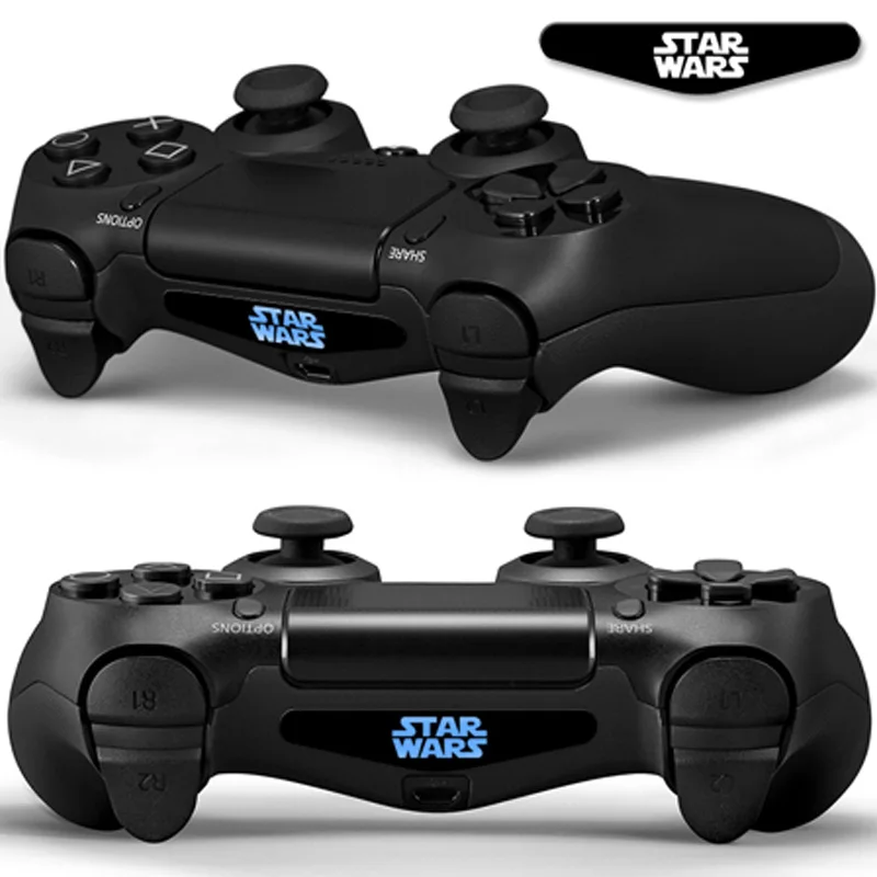 11 2 шт./лот светодиодный светильник штрих-наклейка для Playstation 4 PS4 пользовательская наклейка игровой светильник стикер для PS4 Dualshock контроллер - Цвет: 11