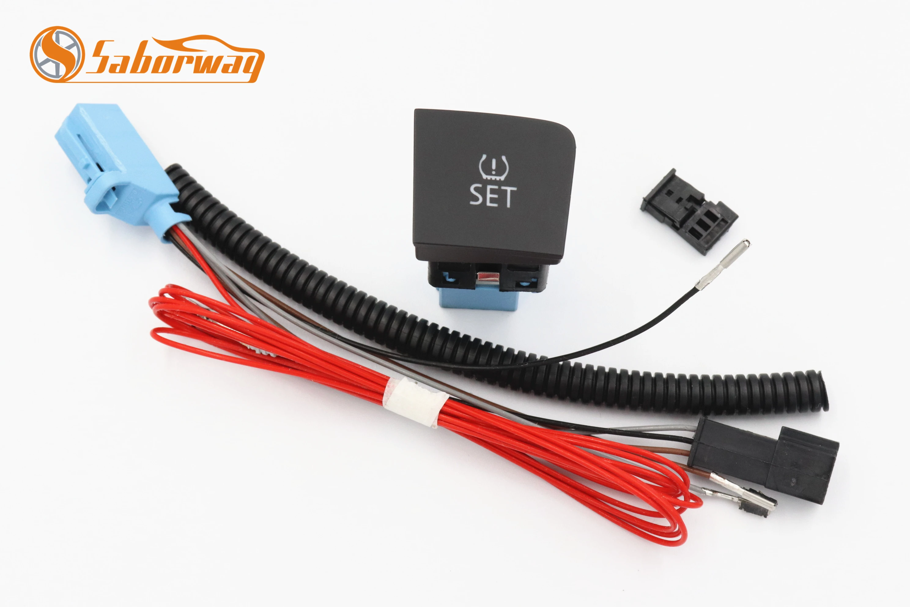 Кнопка переключения давления в шинах Saborway TPMS+ жгут проводов для Passat B6 CC 35D927121 35D 927 121/3C0927121D 3C0 927 121 D