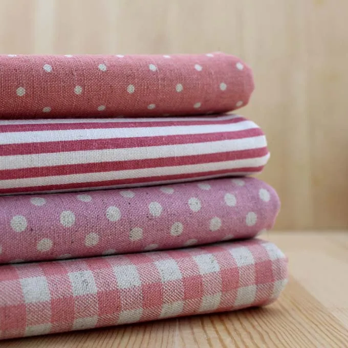 4 дизайна розовый квадратный горошек в полоску четверть пучка сделай сам