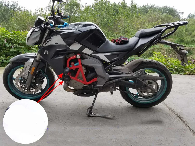 CFMOTO NK400 NK650 ползунки охранники от поломок двигателя Банги защитные боковые мотоциклетные защитные накладки
