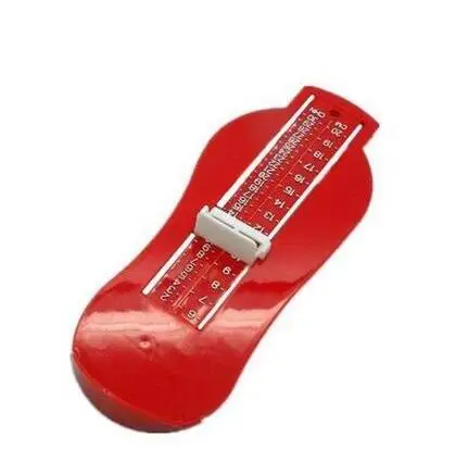 Measure Gauge Tool Детские сувениры обувь единица измерения Калибр инструмент устройства линейка забавная гаджеты обучения малышей игрушки пирамидка детская пирамида детская сортеры для детей отпечаток рук и ног ребенка стопки - Цвет: Measure Gauge Tool