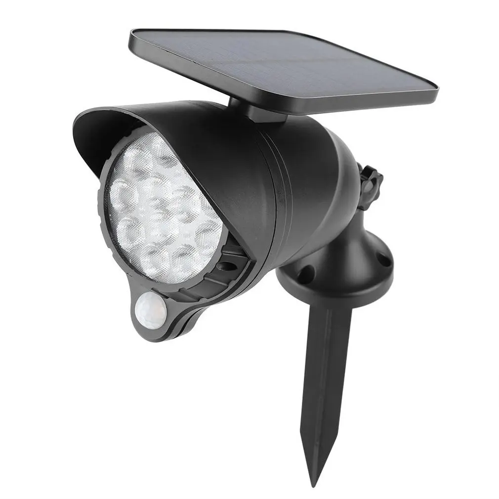Solar Power Garden Lamp LED Spotlight Lawn Landscape Lights Outdoor Waterproof |