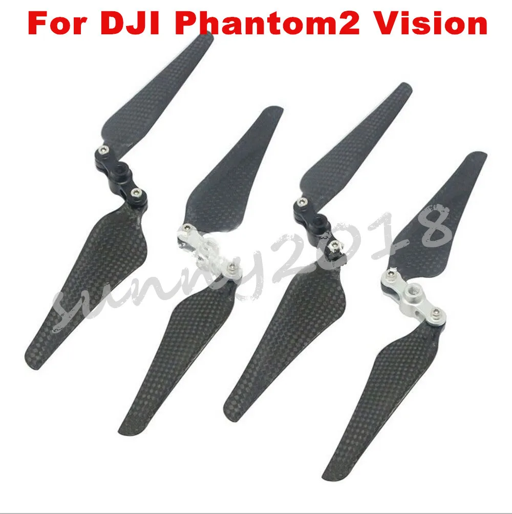 2 пары/4 шт. DJI Phantom Vision 9443 Пропеллер из углеродного волокна самоблокирующийся