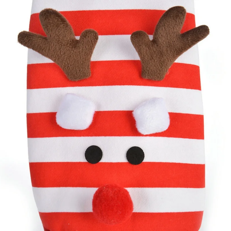 Christmas Dog Pet Shirt Casual Coat Cute Elk Cosplay Costume Clothes Cat Santa Puppy Supplies|Собачьи жилеты| |