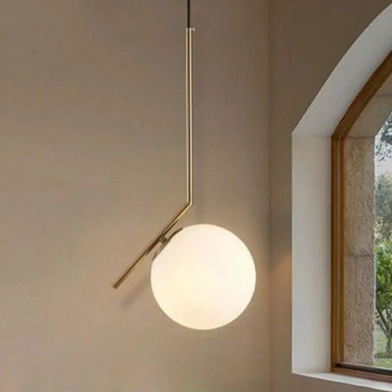 T Circular Acrylic Simple Pendant light Modern Fashion White Lamps For Dining Room Restaurant Bedroom Living Shape LED | Освещение