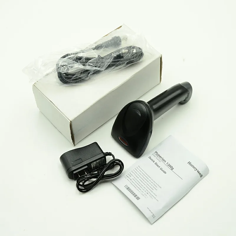 Полный Honeywell Hyperion 1300g ручной считыватель штрих-кода-черный-сканер комплект 1300G-1USB