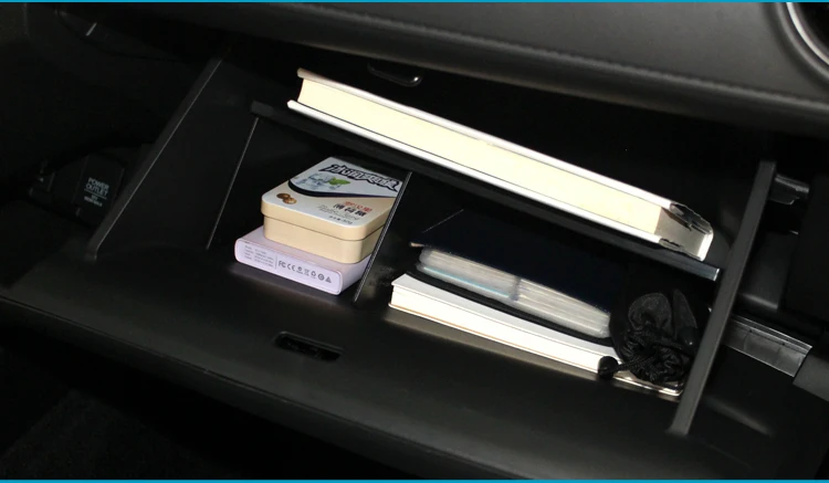 Smabee Car Glove Box Interval Storage for HONDA HR-V HRV Interior Accessories Console Tidying Storage Box