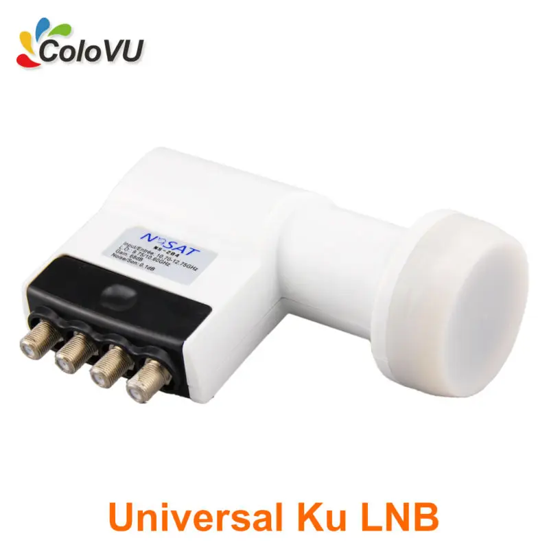 Универсальный Ku-диапазона Quad LNB с Высоким Коэффициентом Усиления Низкий Уровень