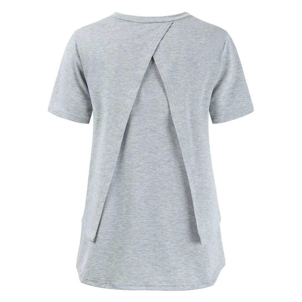 Женская блузка SAGACE летняя с коротким рукавом для кормления|Футболки| |