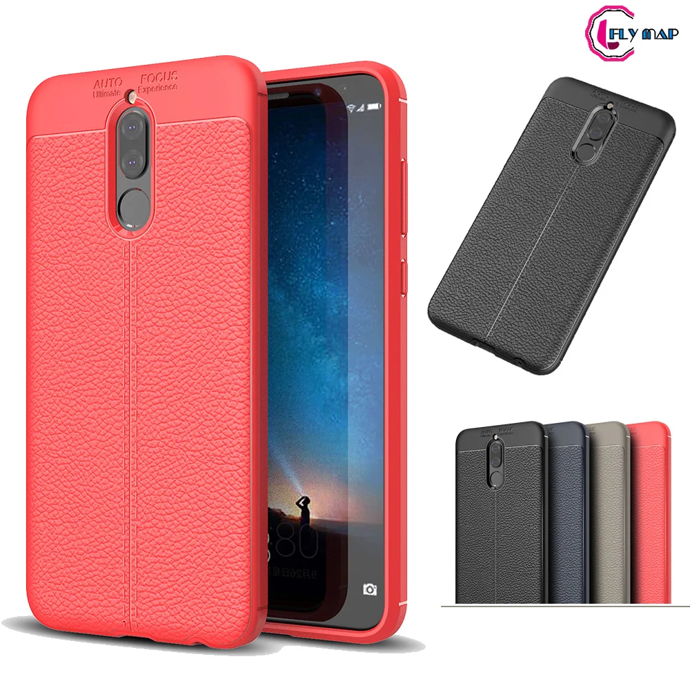 Подходящий чехол для Huawei Nova 2i RNE-L02 RNE-L22 PU силиконовый мягкий TPU телефона Nova2i RNE L02 L22