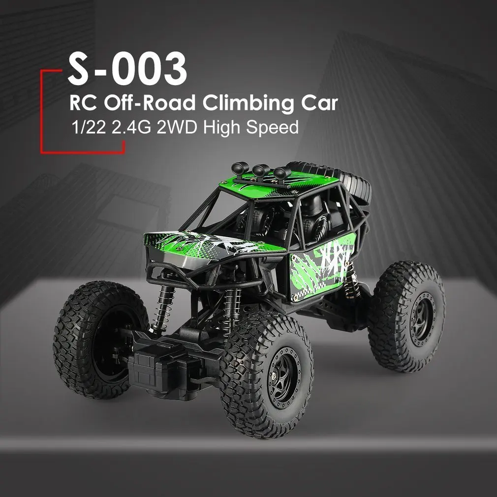 S 003 1/22 2 4G 2CH 2WD высокоскоростной пульт дистанционного управления RC Внедорожник