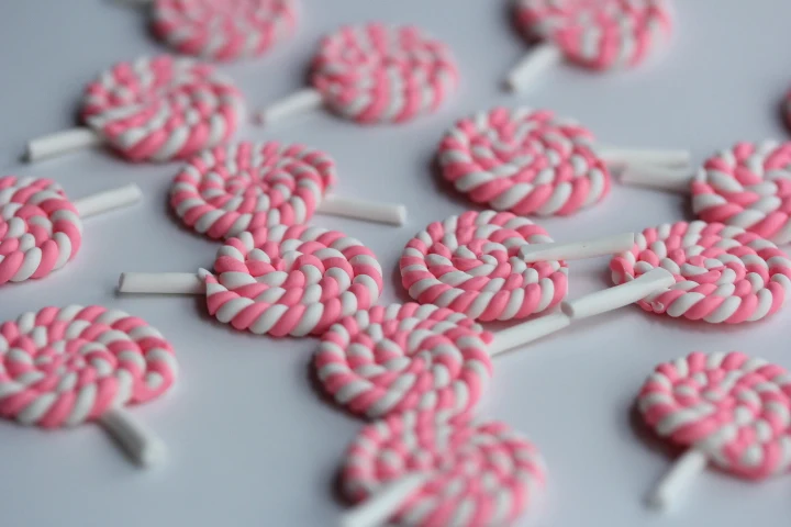 Полимерная деталь аксессуары для самостоятельной сборки леденцов Японская еда