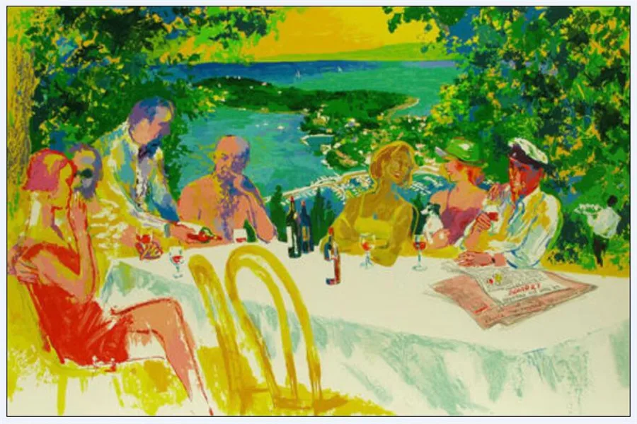LeRoy Neiman музыка и спорт событие цветной принт Холст Картина гостиная спальня