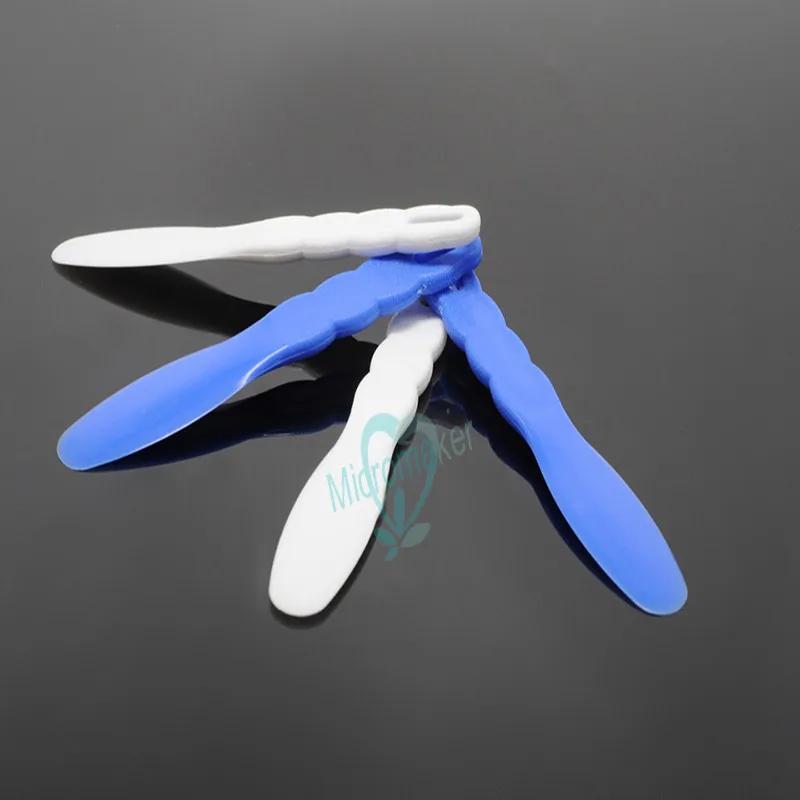 Высококачественная Стоматологическая лаборатория 5 шт. пластмассовая лопатка