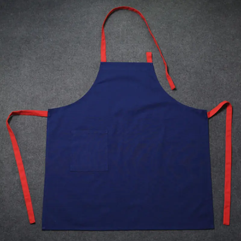 Длинный брезентовый фартук для официанта 12 цветов|bib apron|cafe apronscanvas aprons |