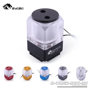 Комбинированный насос Bykski DDC + резервуар, Максимальный подъем потока, 6 метров, 600 лч, крышка радиатора DDC, длина резервуара для воды 67 мм