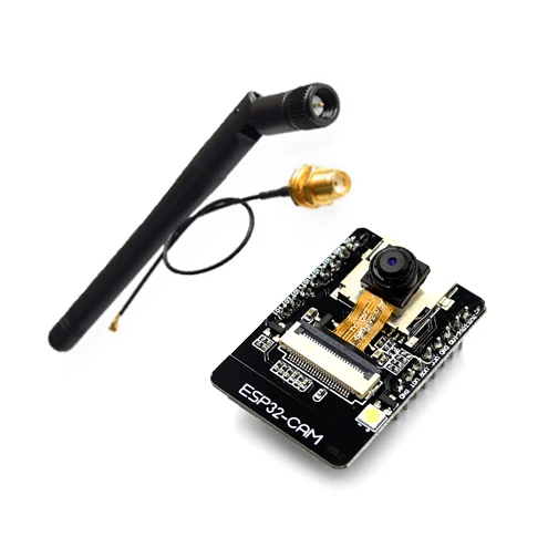 With antenna 1 шт. ESP32-CAM WiFi модуль ESP32 серийный к WiFi ESP32 CAM макетная плата 5 в Bluetooth с OV2640 модуль камеры - Цвет: With antenna