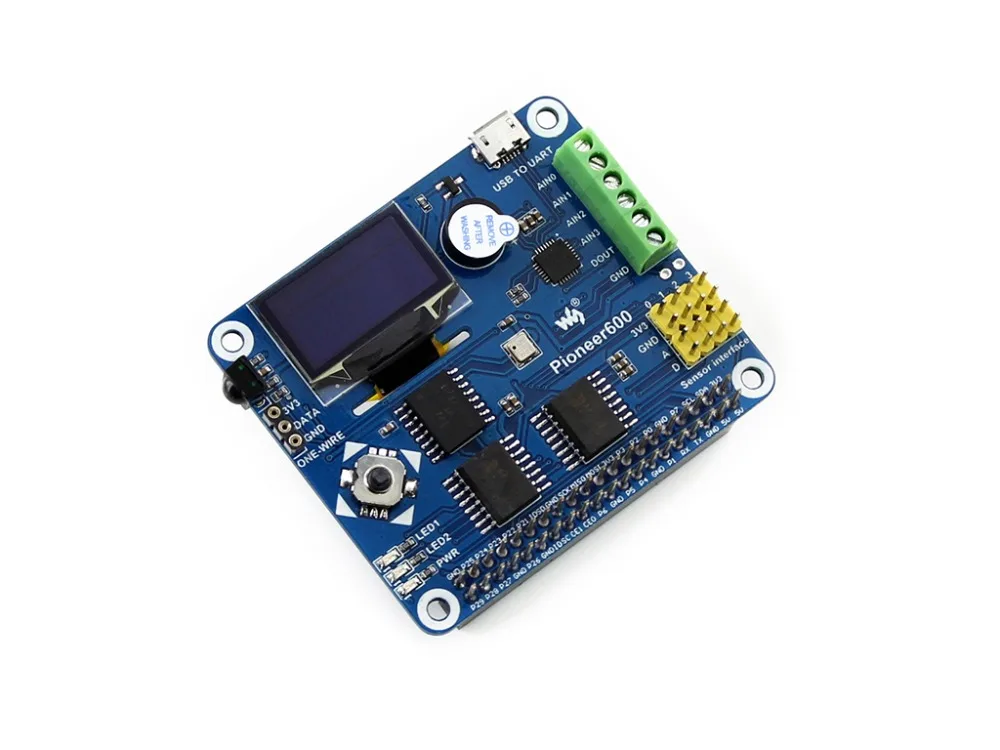 RPi Acce B для Raspberry Pi 3B/2B/B +/A + включая расширительную плату Pioneer600 ИК контроллер sd