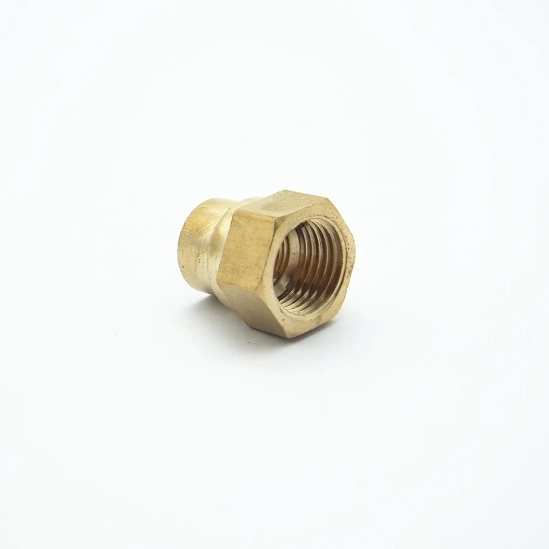 1/8 &quotBSP Female x 1/4&quot BSP резьба латунные фитинги для труб Шестигранная гайка-стержень