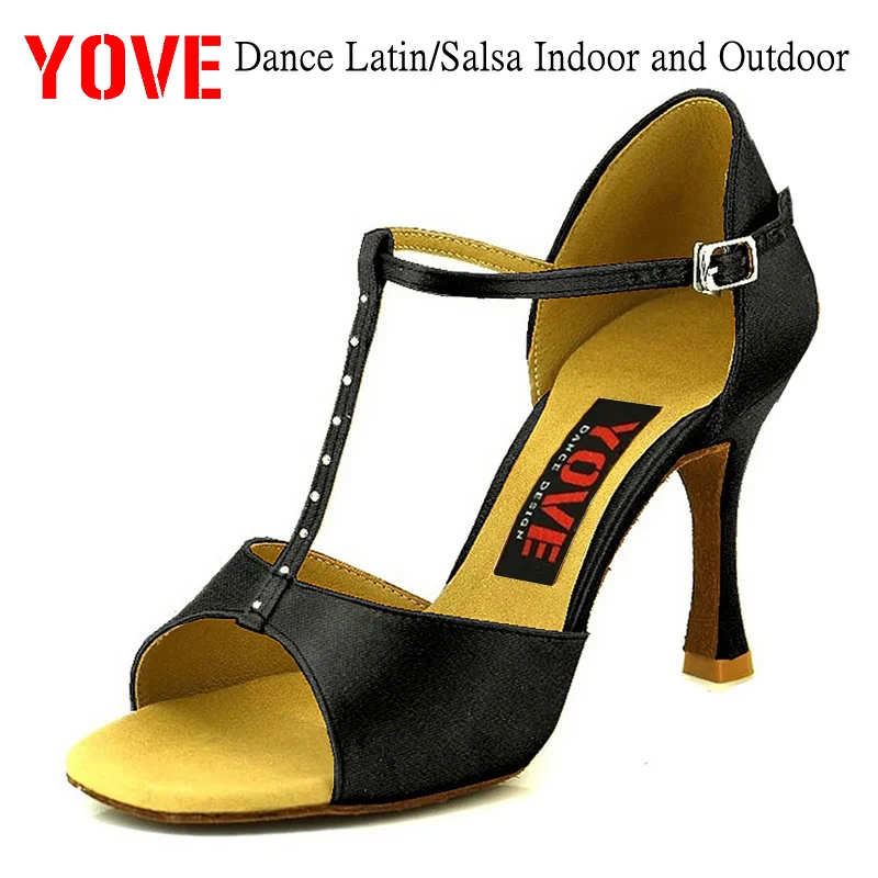 LD-3114 танцевальная обувь в стиле YOVE Bachata/Сальса женская для дома и улицы | Спорт