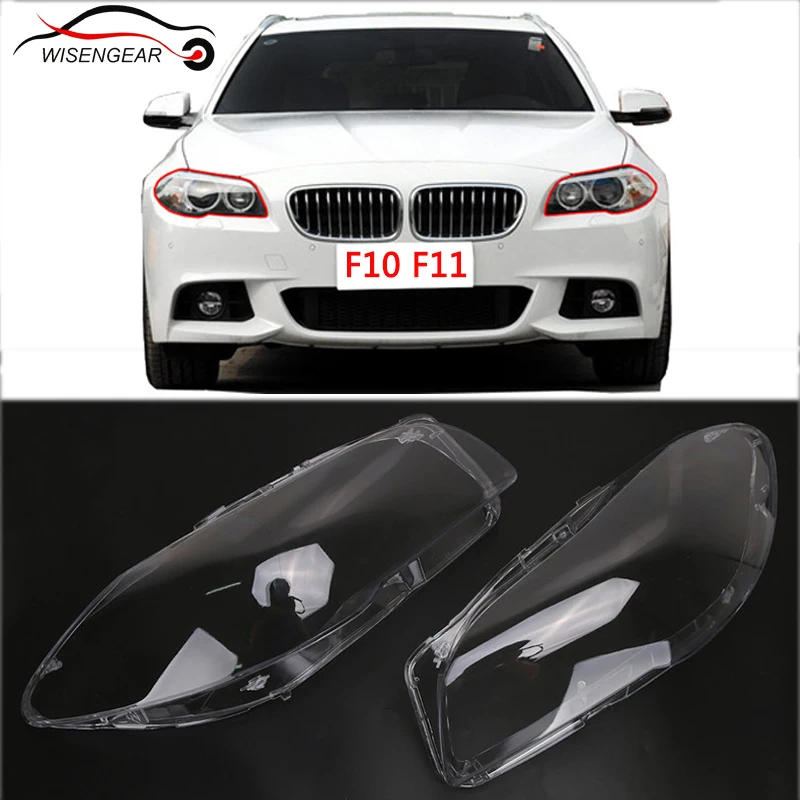 Wisengear автомобиль Ясно фара Объектив Пылезащитный чехол для BMW 5 серии F10 F11 528i 530i 535i