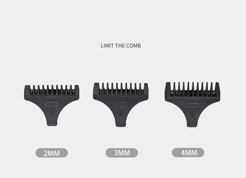 LCD Professional Hair Clipper Rechargeable High Performance Haircut Beard Trimmer Electric Cutting Machine | Бытовая техника